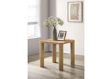 710867 Castlewood Engineered Wood Accent Side End Table Light Oak