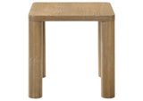 710867 Castlewood Engineered Wood Accent Side End Table Light Oak