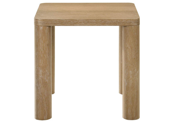 710868-S3 Castlewood 3-piece Cocktail Coffee Table Set Light Oak