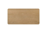 710868 Castlewood Engineered Wood Cocktail Coffee Table Light Oak