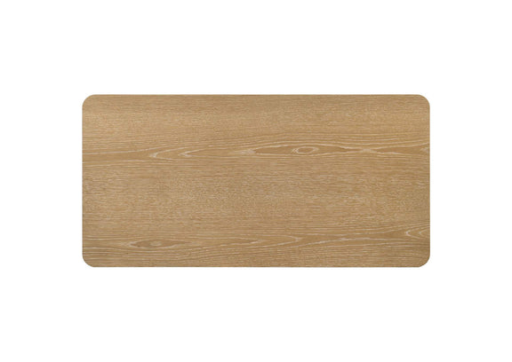 710868 Castlewood Engineered Wood Cocktail Coffee Table Light Oak