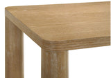 710868 Castlewood Engineered Wood Cocktail Coffee Table Light Oak
