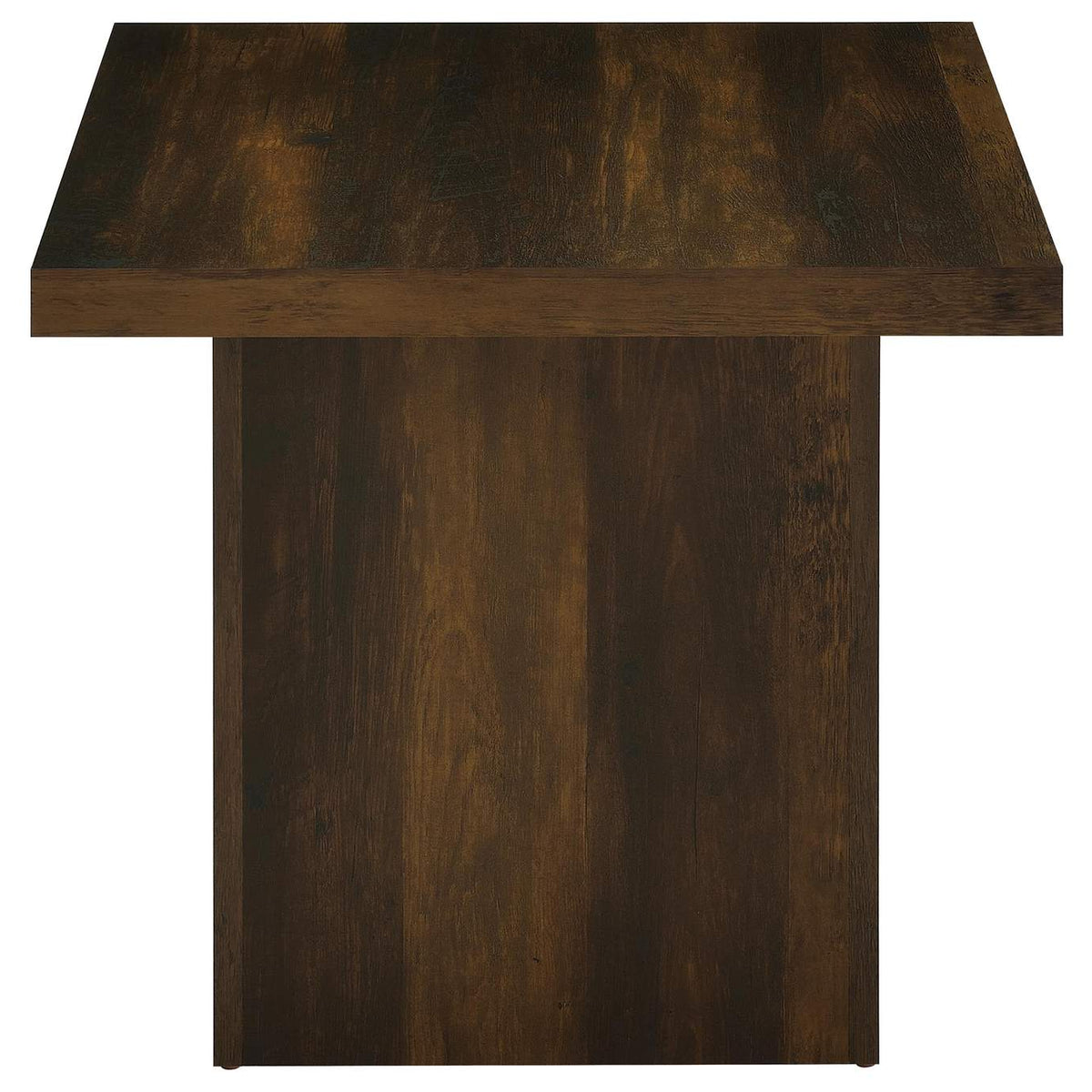 710888-S3 Devar 3-piece Square Coffee and End Table Set Dark Pine