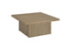 710918 Devar Square Engineered Wood Cocktail Coffee Table Latte