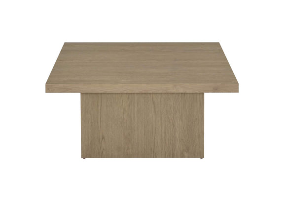 710918 Devar Square Engineered Wood Cocktail Coffee Table Latte