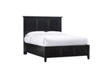 4N02D6 Paragon Four Drawer Wood Storage Bed In Black