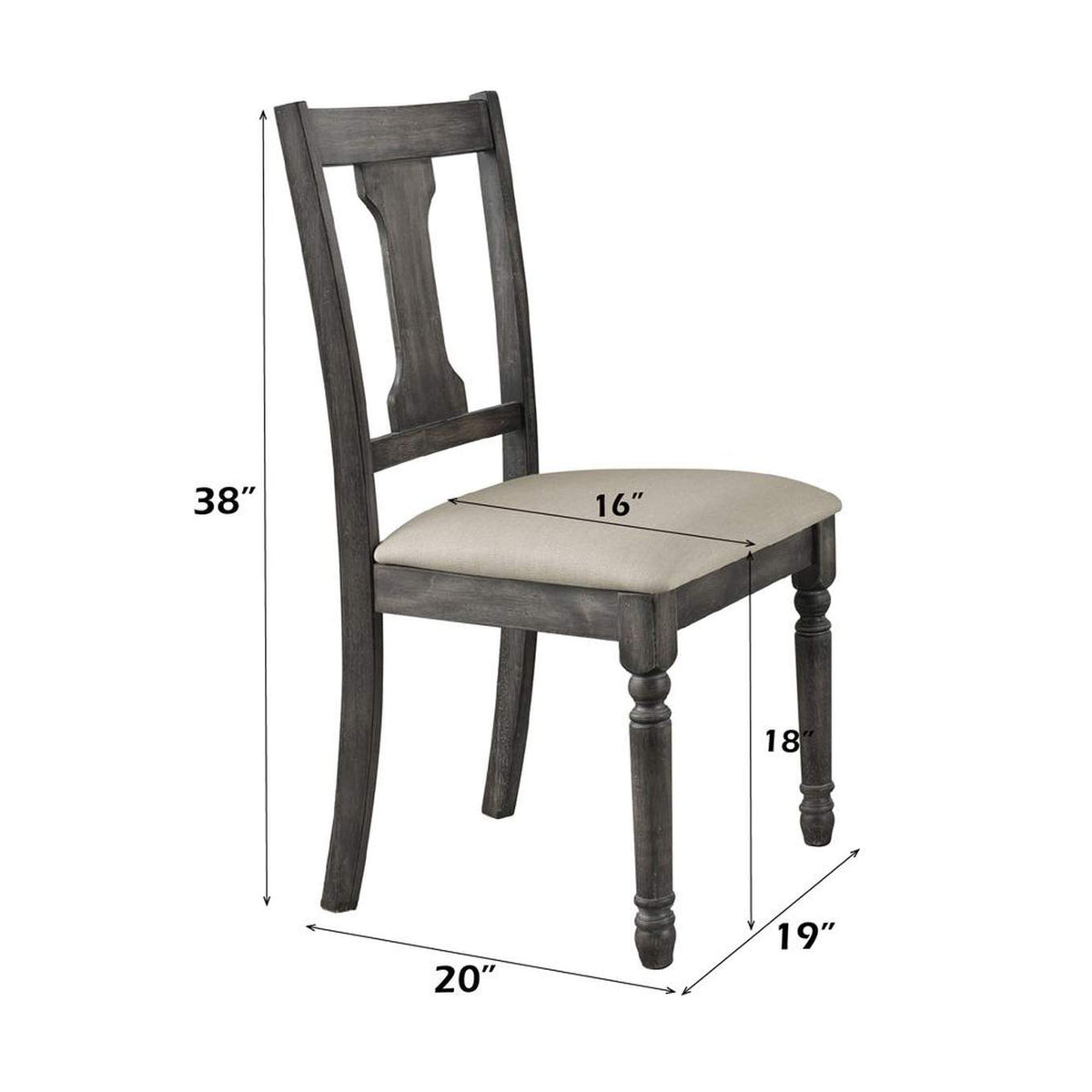 71437 Wallace Side Chair - Set of 2