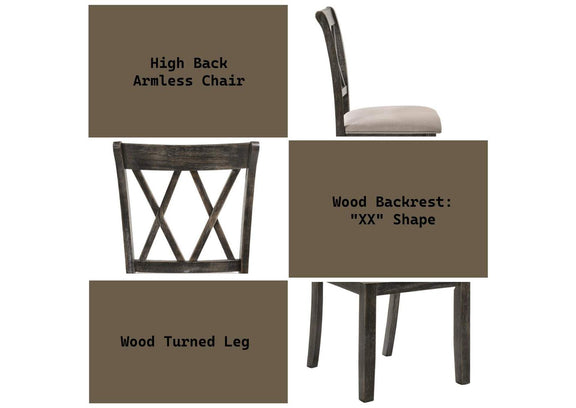 71882 Claudia Ii Side Chair - Set of 2