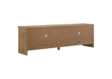 720130 Brenham 79-inch 4-door TV Stand Media Console Washed Oak