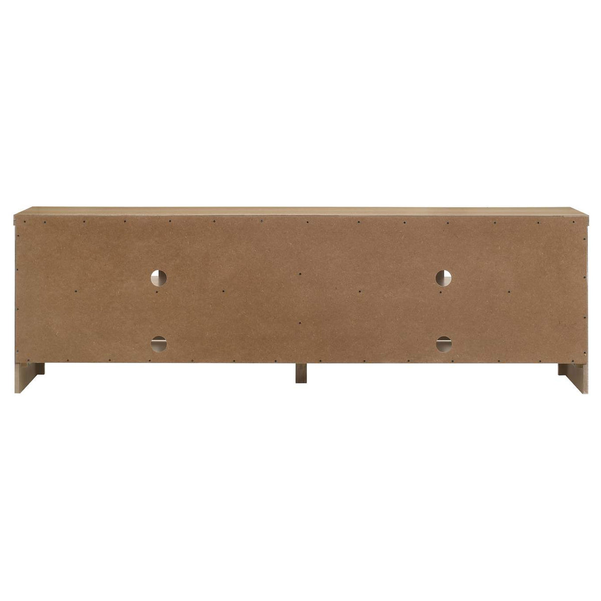 720130 Brenham 79-inch 4-door TV Stand Media Console Washed Oak