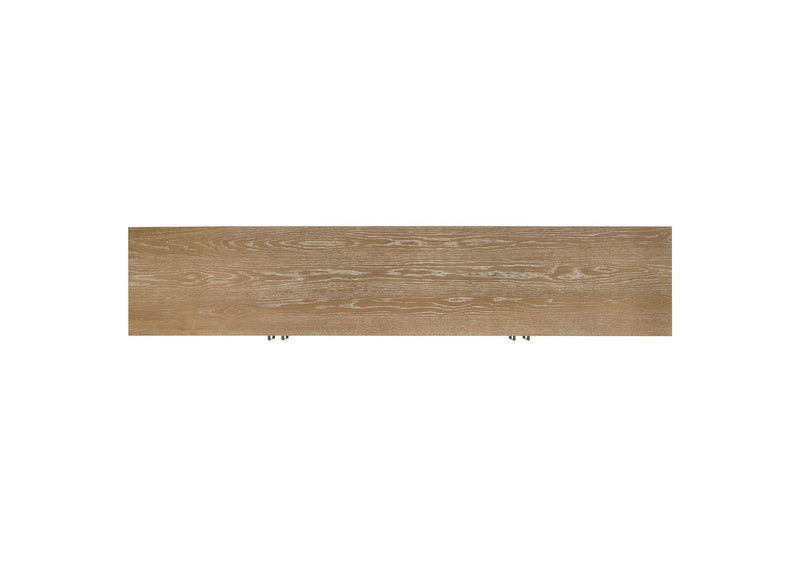 720130 Brenham 79-inch 4-door TV Stand Media Console Washed Oak