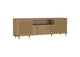720253 Arini Rattan Cane 2-door TV Stand Media Console Sand Wash