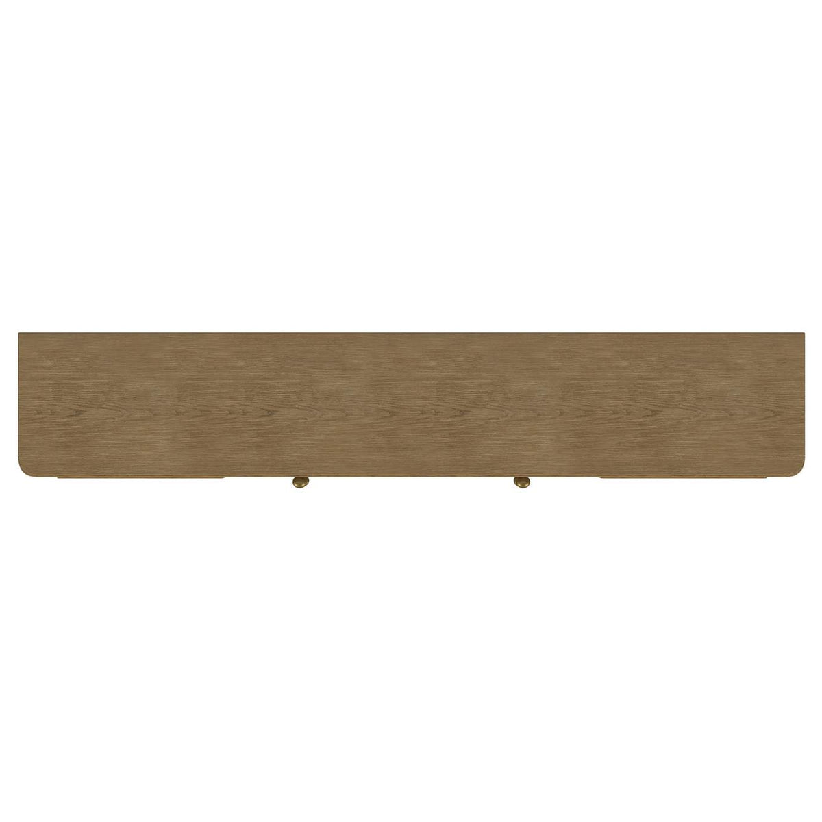 720253 Arini Rattan Cane 2-door TV Stand Media Console Sand Wash