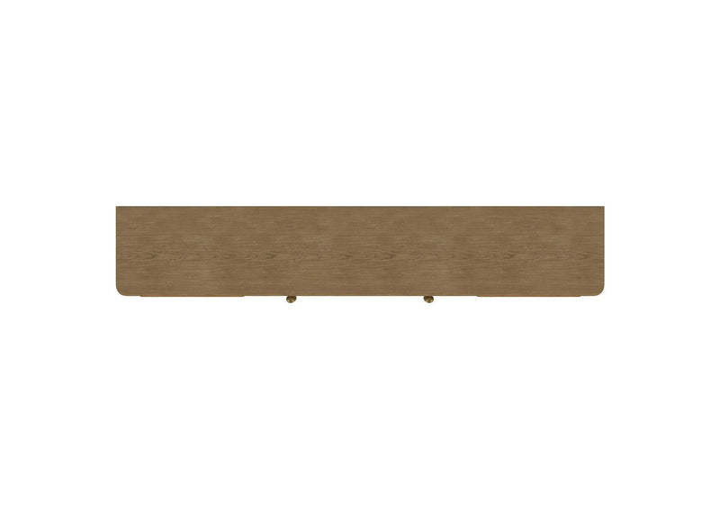 720253 Arini Rattan Cane 2-door TV Stand Media Console Sand Wash