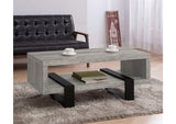 720878 Dinard Engineered Wood Cocktail Coffee Table Grey Driftwood