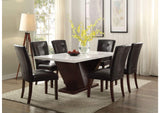 72120 Forbes Dining Table with Marble Top
