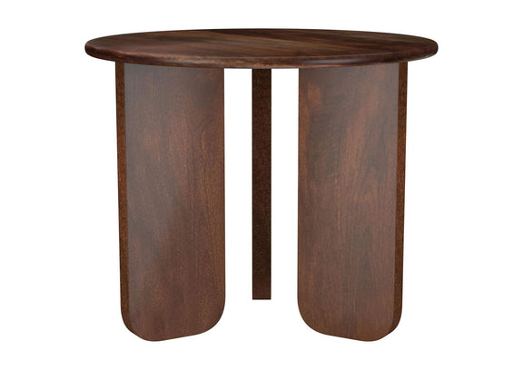 721998-S2 Dale 2-piece Solid Wood Coffee and End Table Set Brown