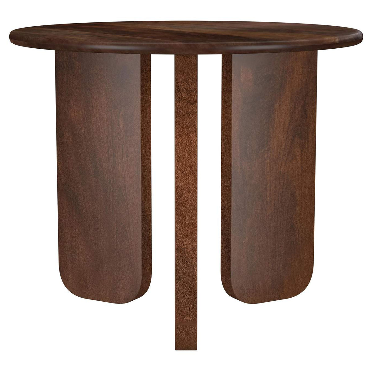 721998-S3 Dale 3-piece Solid Wood Coffee and End Table Set Brown