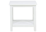 722088-S2 Skyview 2-piece Rectangular Lift Top Coffee Table Set White