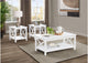 722088-S3 Skyview 3-piece Rectangular Lift Top Coffee Table Set White