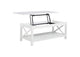 722088 Skyview 44-inch Rectangular Lift Top Coffee Table White