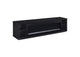 722833 Deiter 79-inch TV Stand Fireplace Media Console Black