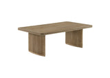 722858 Adina Rectangular Wood Coffee Table Distressed Light Brown