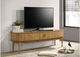 722923 Croyden 71-inch TV Stand Media Console Weathered Natural