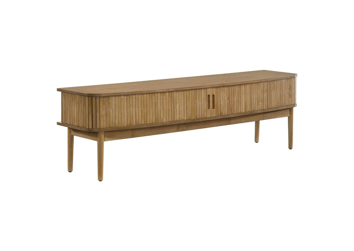 722923 Croyden 71-inch TV Stand Media Console Weathered Natural