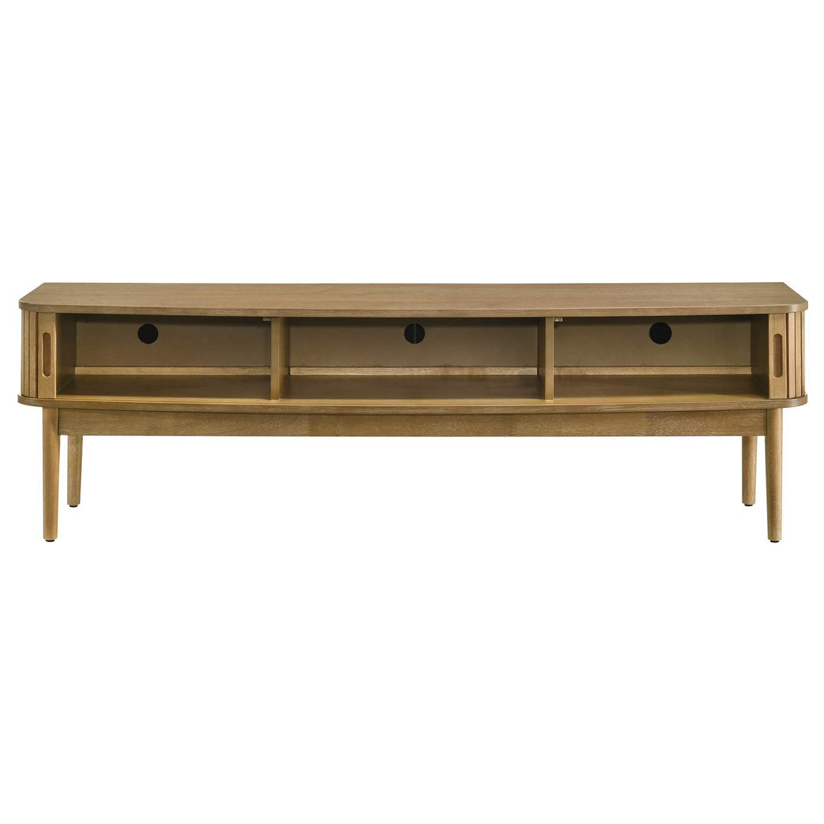 722923 Croyden 71-inch TV Stand Media Console Weathered Natural