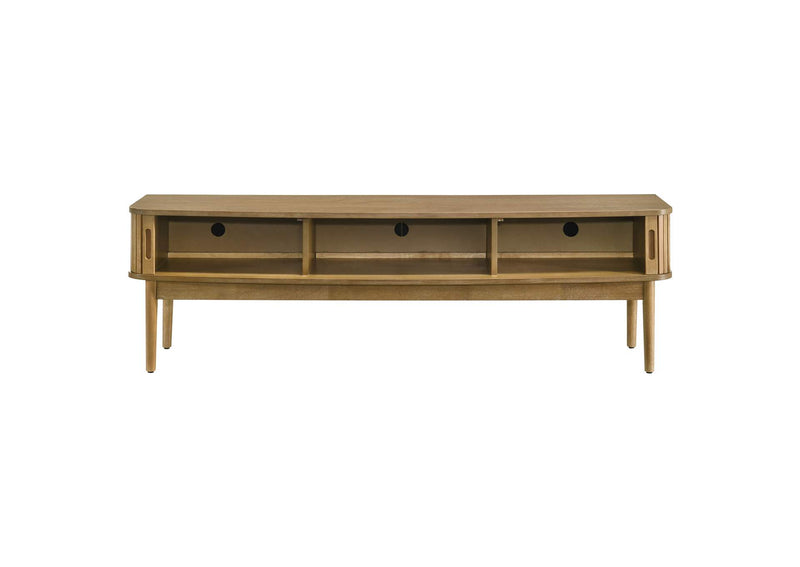 722923 Croyden 71-inch TV Stand Media Console Weathered Natural