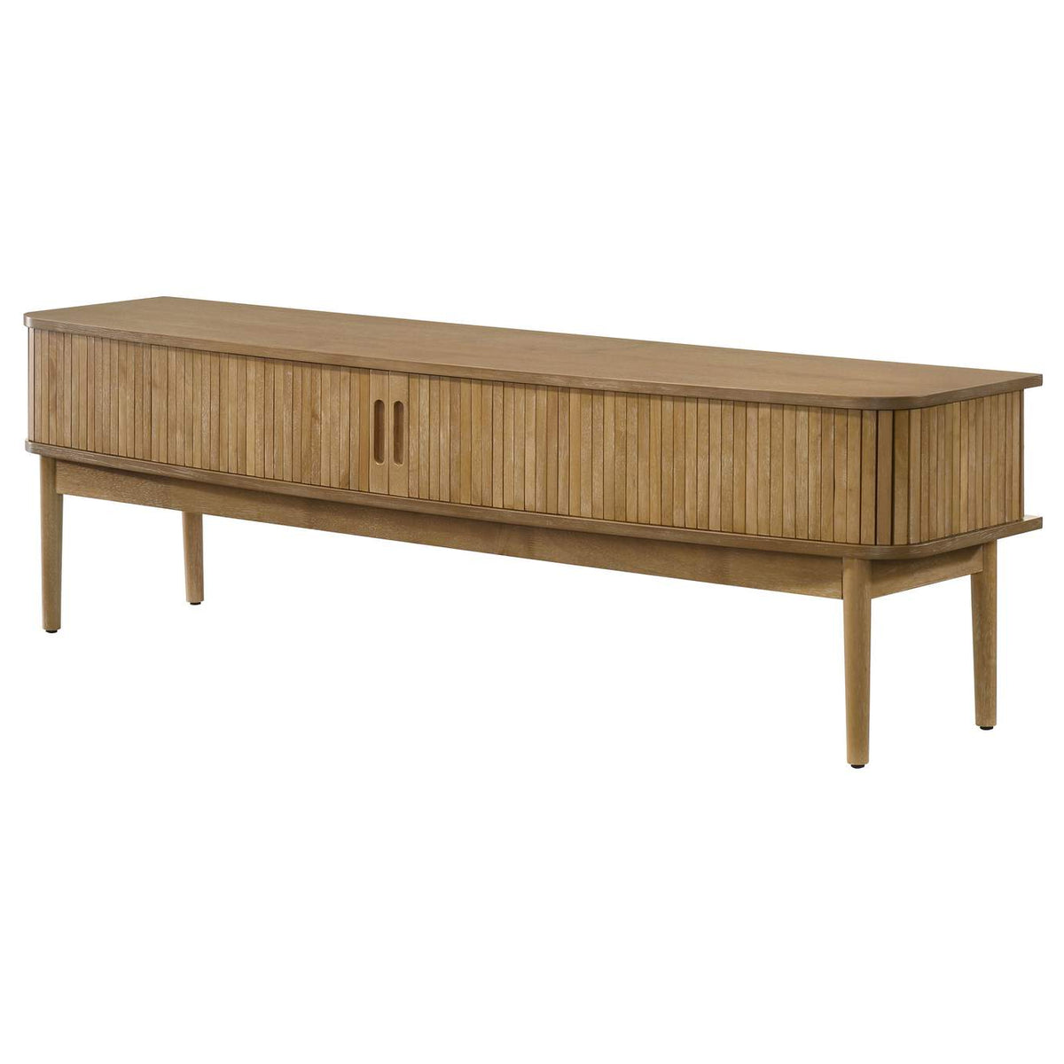 722923 Croyden 71-inch TV Stand Media Console Weathered Natural