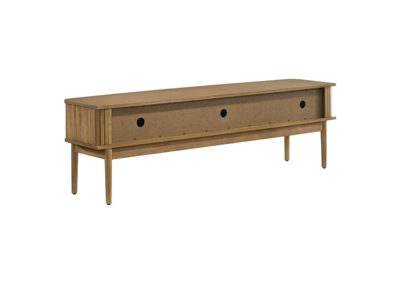 722923 Croyden 71-inch TV Stand Media Console Weathered Natural
