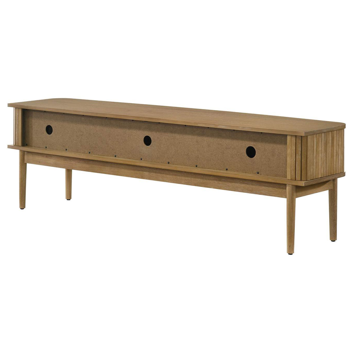 722923 Croyden 71-inch TV Stand Media Console Weathered Natural
