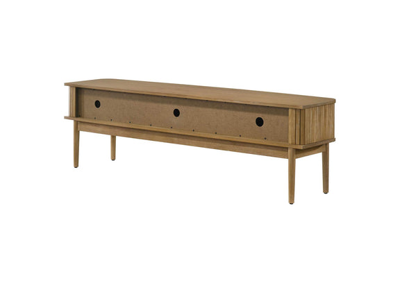 722923 Croyden 71-inch TV Stand Media Console Weathered Natural