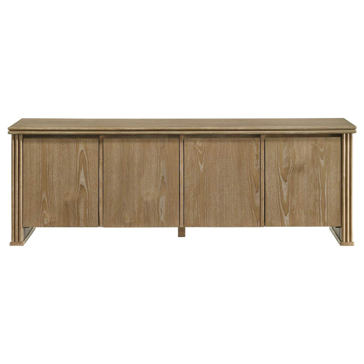 722933 Adina 70-inch TV Stand Media Console Distressed Light Brown