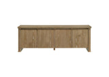 722933 Adina 70-inch TV Stand Media Console Distressed Light Brown