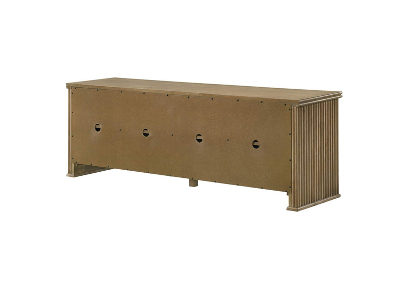 722933 Adina 70-inch TV Stand Media Console Distressed Light Brown