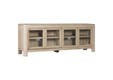 723483 Solano 71-inch 2-door TV Stand Media Console Weathered Mango