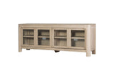 723483 Solano 71-inch 2-door TV Stand Media Console Weathered Mango