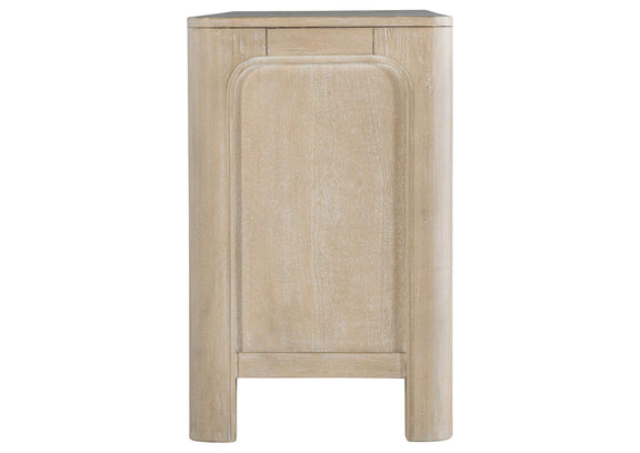 723483 Solano 71-inch 2-door TV Stand Media Console Weathered Mango