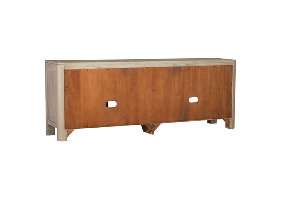 723483 Solano 71-inch 2-door TV Stand Media Console Weathered Mango