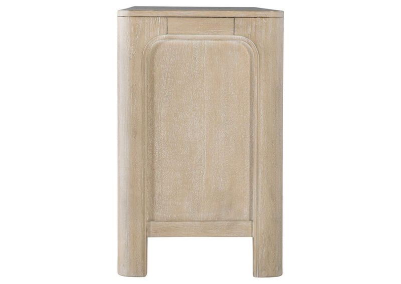 723483 Solano 71-inch 2-door TV Stand Media Console Weathered Mango