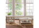 723488-S2 Solano 2-piece Square Coffee Table Set Weathered Mango