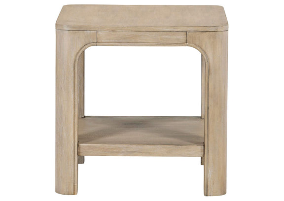723488-S2 Solano 2-piece Square Coffee Table Set Weathered Mango