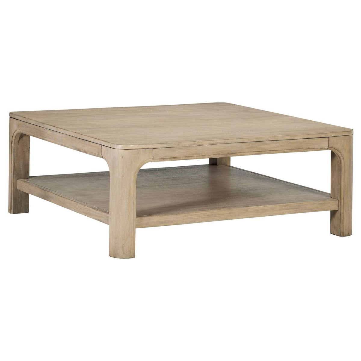 723488-S2 Solano 2-piece Square Coffee Table Set Weathered Mango