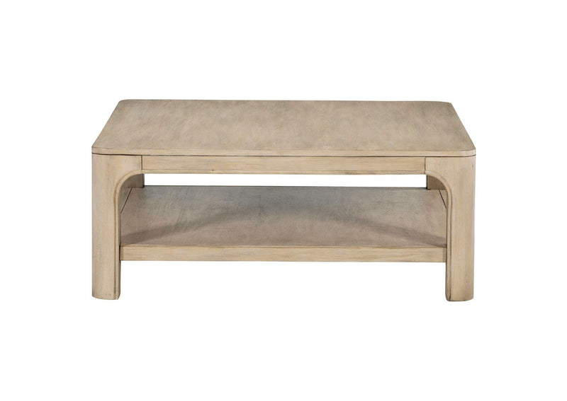723488-S2 Solano 2-piece Square Coffee Table Set Weathered Mango