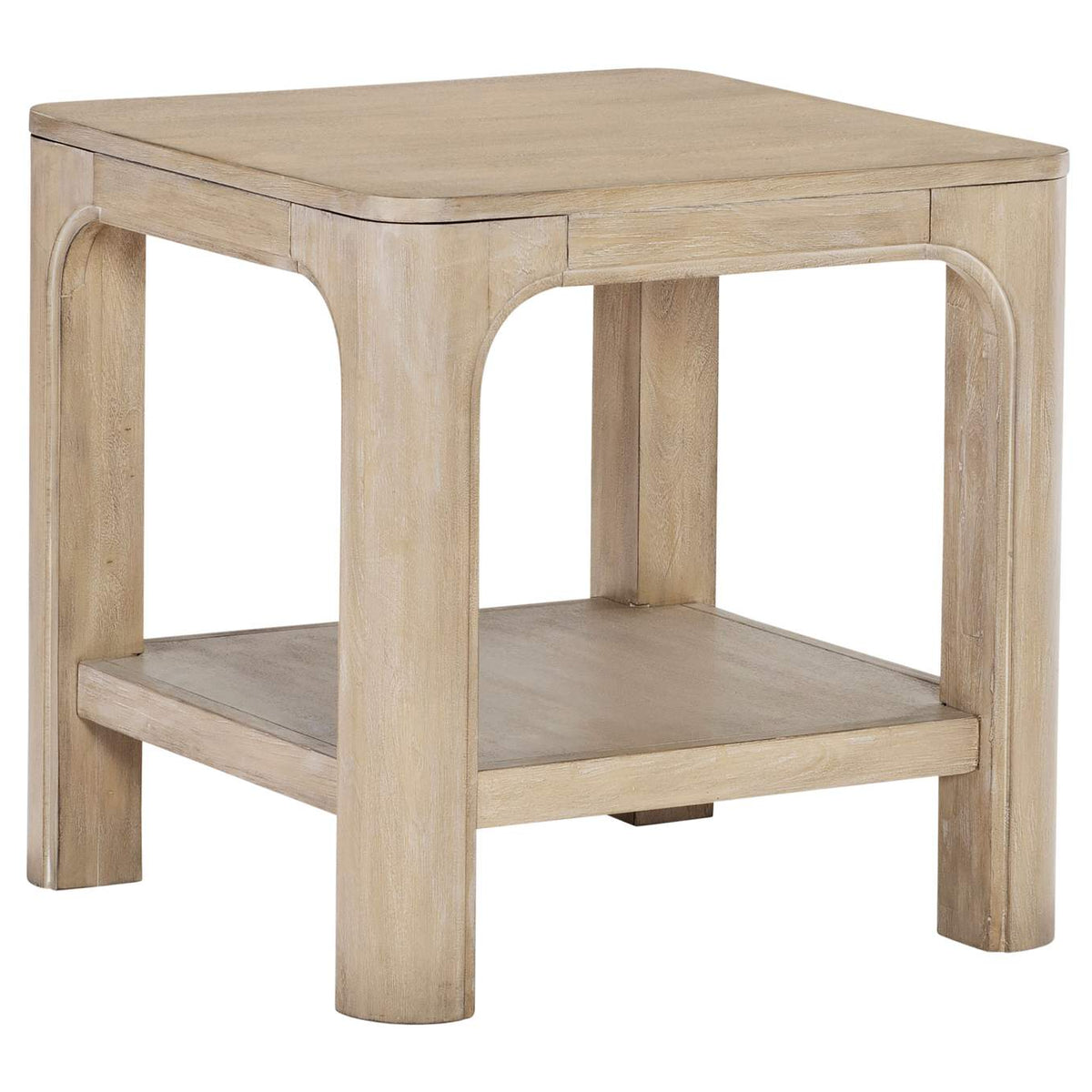 723488-S3 Solano 3-piece Square Coffee Table Set Weathered Mango