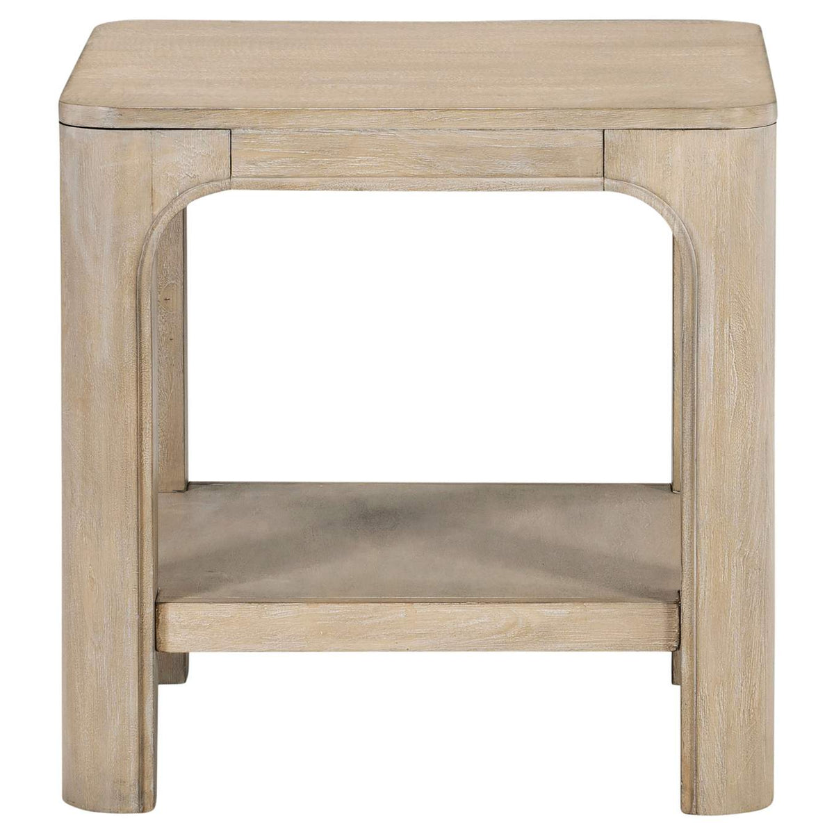 723488-S3 Solano 3-piece Square Coffee Table Set Weathered Mango