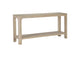 723489 Solano 64-inch Entryway Console Sofa Table Weathered Mango